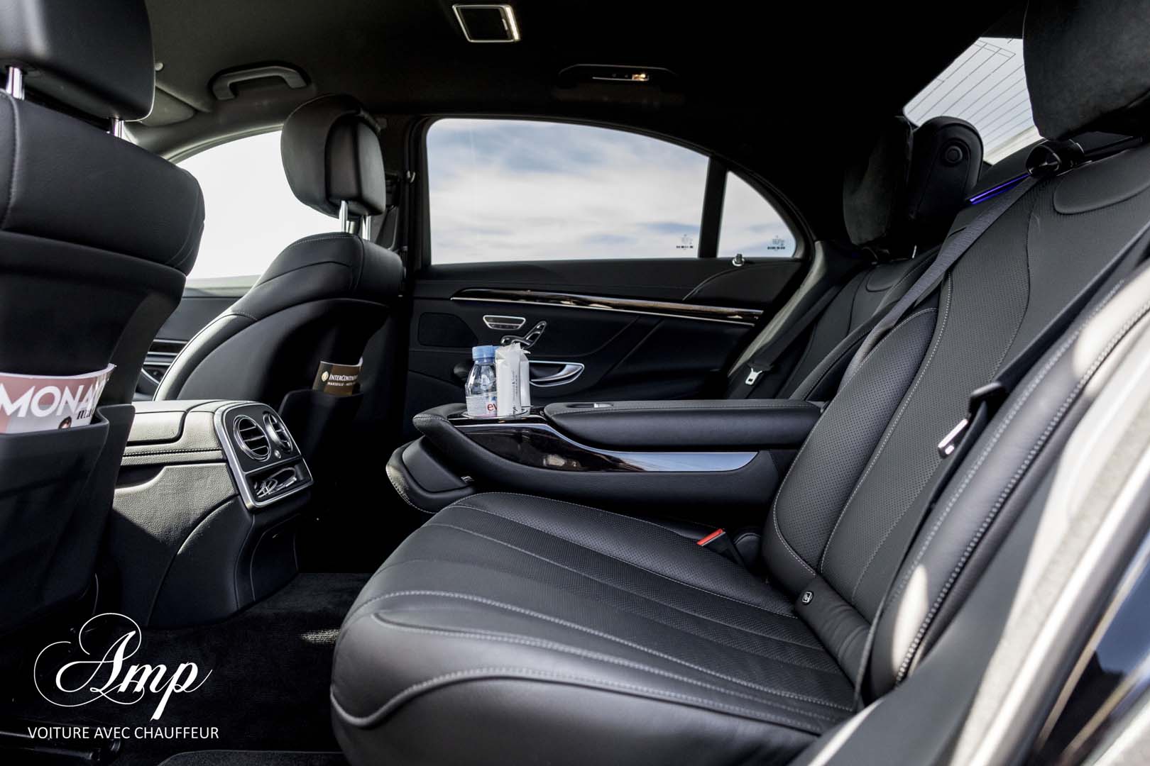 Intérieur Mercedes-Benz VTC Marseille