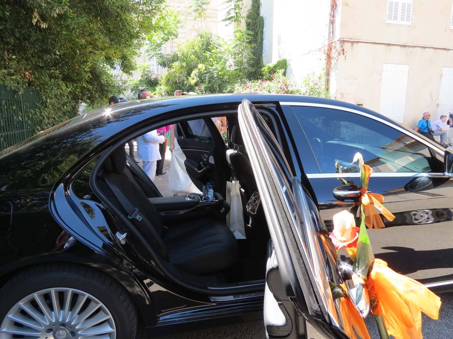 Classe S pour mariage avec chauffeur Chauffeur mariage Classe S