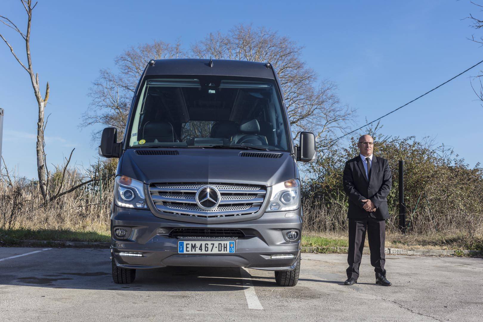 Mercedes-Benz Sprinter avec chauffeur Marseille