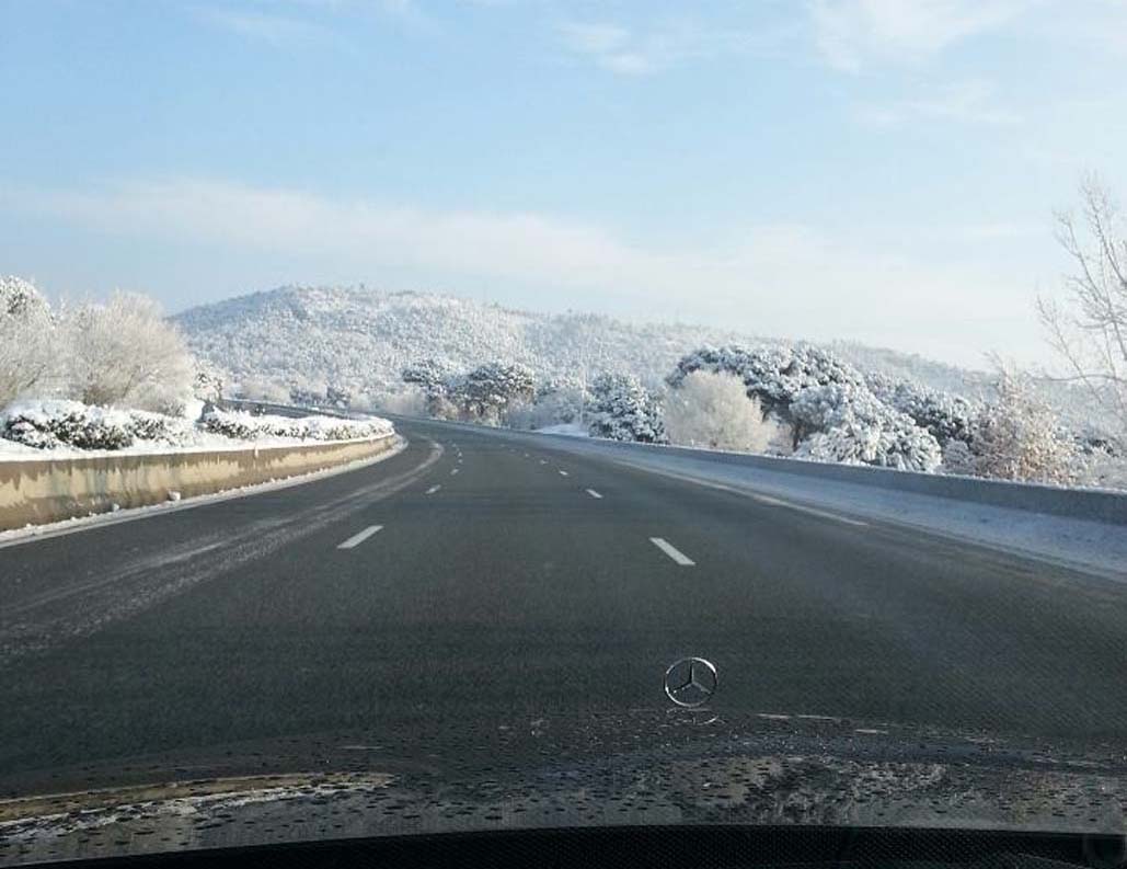 Mercedes-Benz neige Chauffeur privé Courchevel