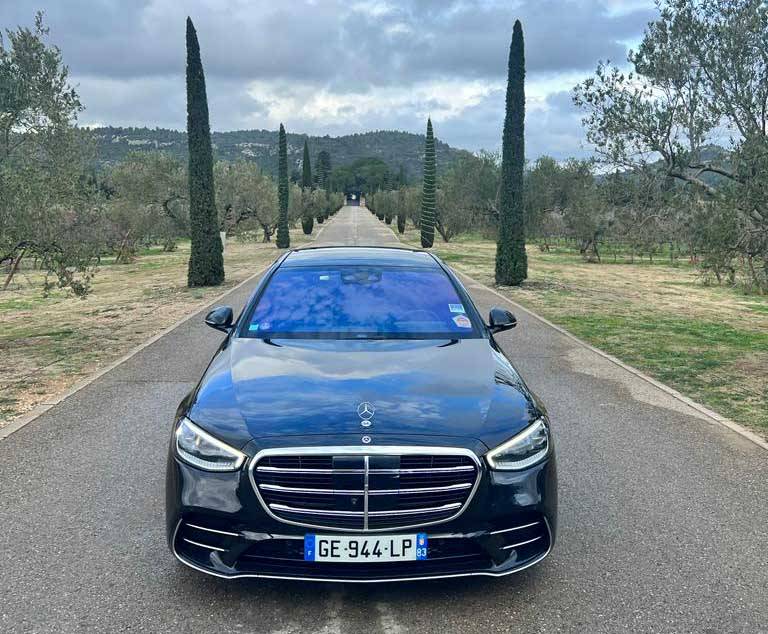 Mercedes-Benz Classe S580e avec chauffeur